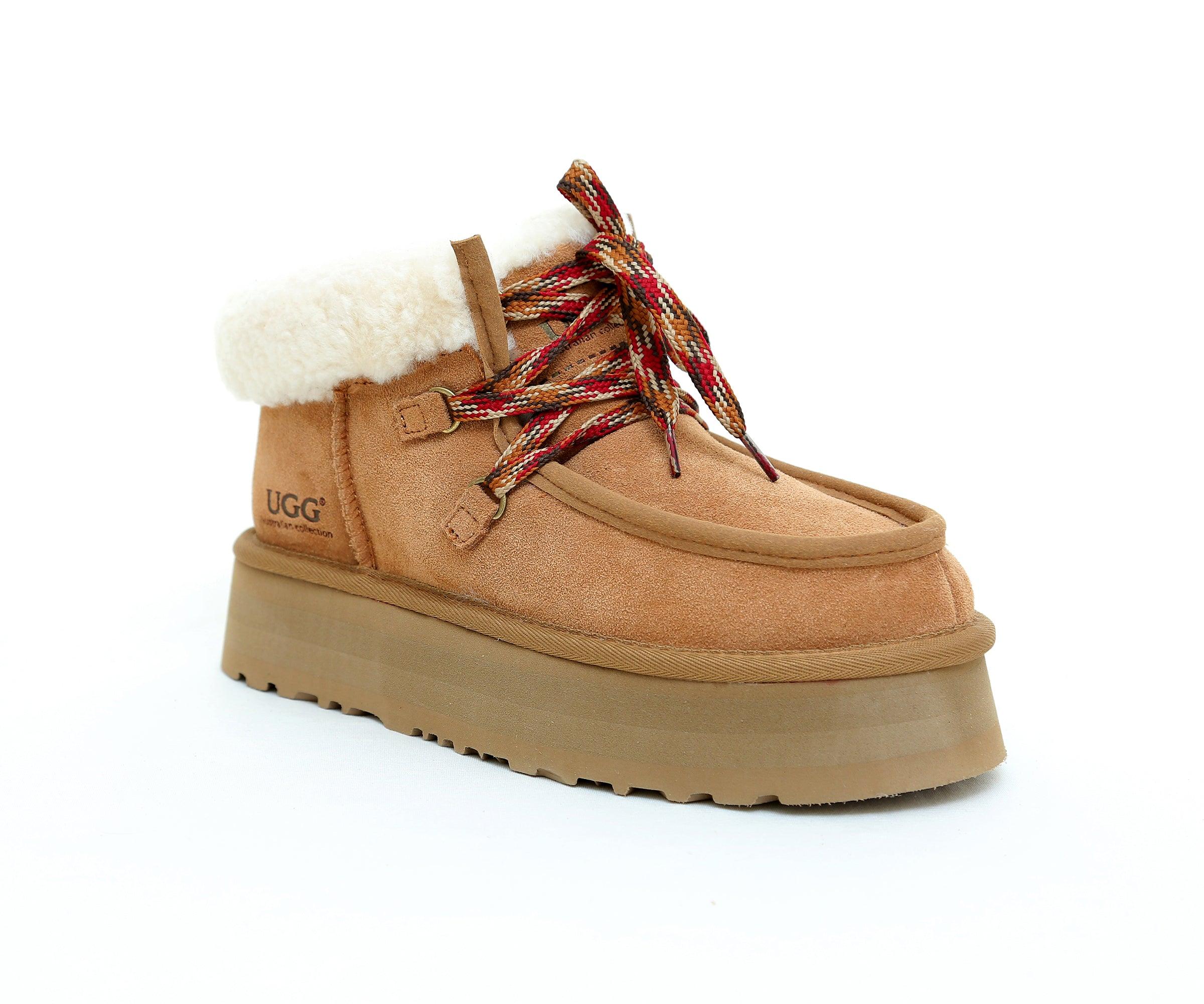 Eskimo Platform Cuff UGG Boots - Assuie UGG Wear