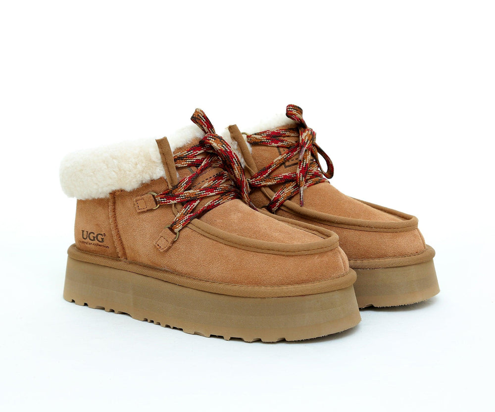 Eskimo Platform Cuff UGG Boots - Assuie UGG Wear