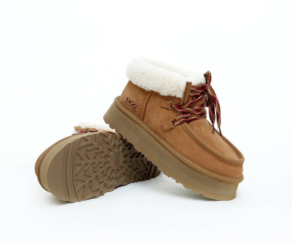 Eskimo Platform Cuff UGG Boots - Assuie UGG Wear