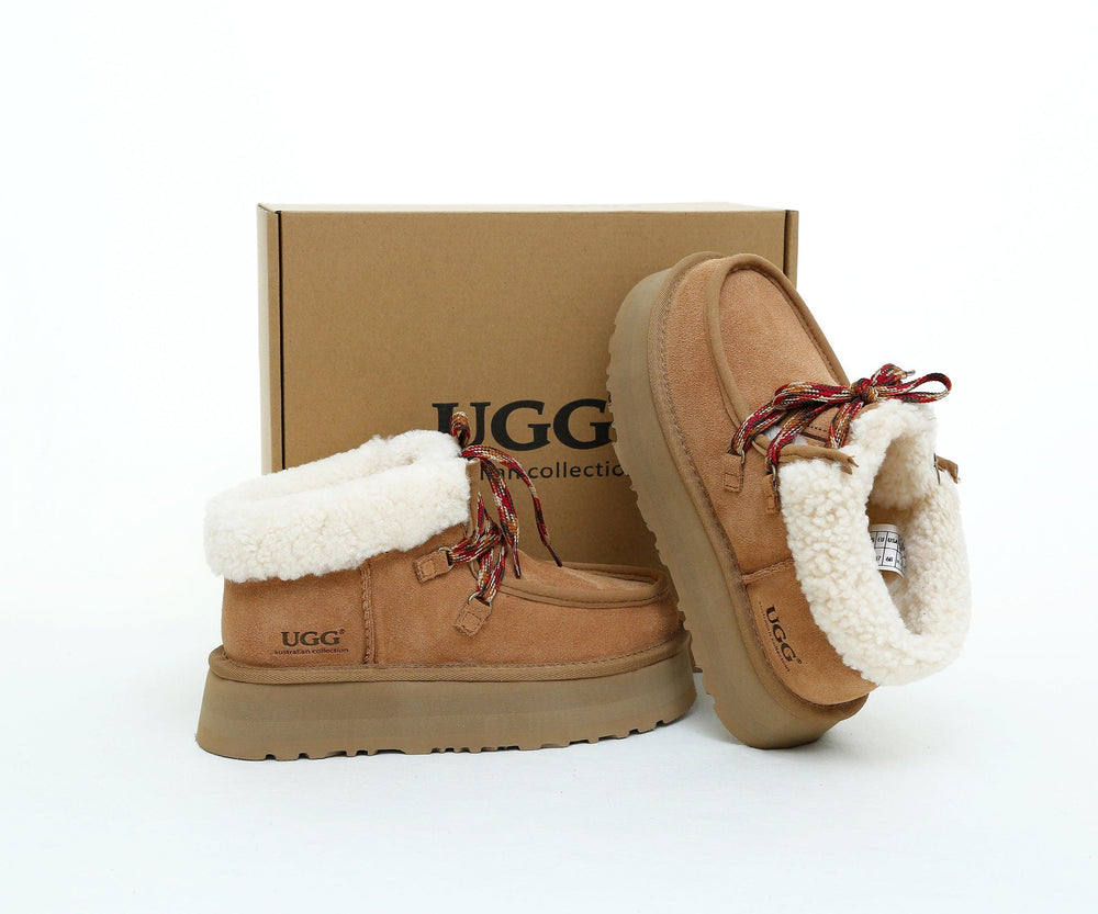 Eskimo Platform Cuff UGG Boots - Assuie UGG Wear
