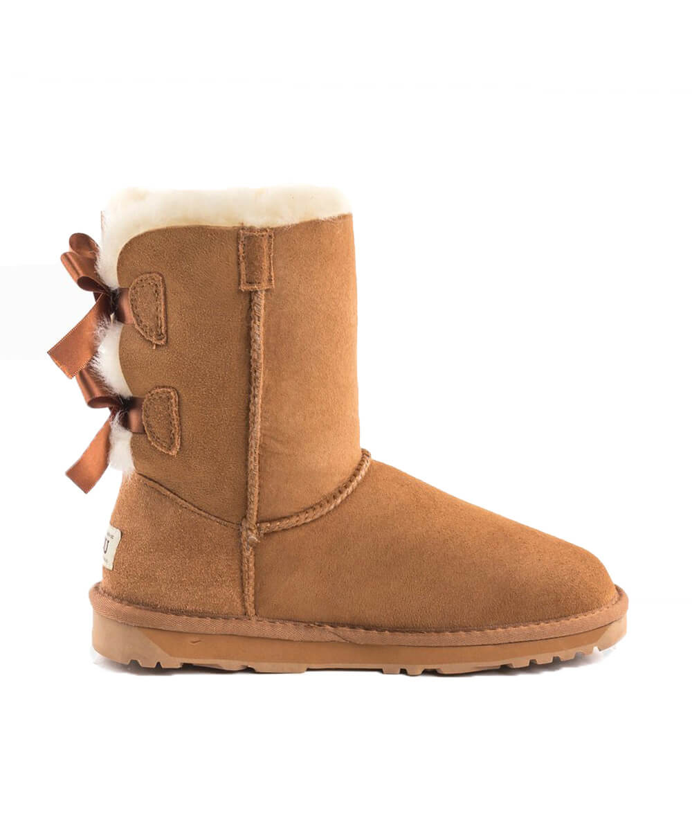 UGG Women's Short Ribbon Boots - Assuie UGG Wear