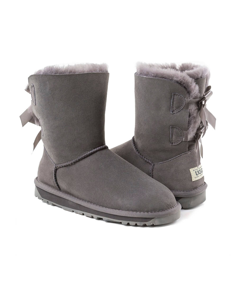 UGG Women's Short Ribbon Boots - Assuie UGG Wear