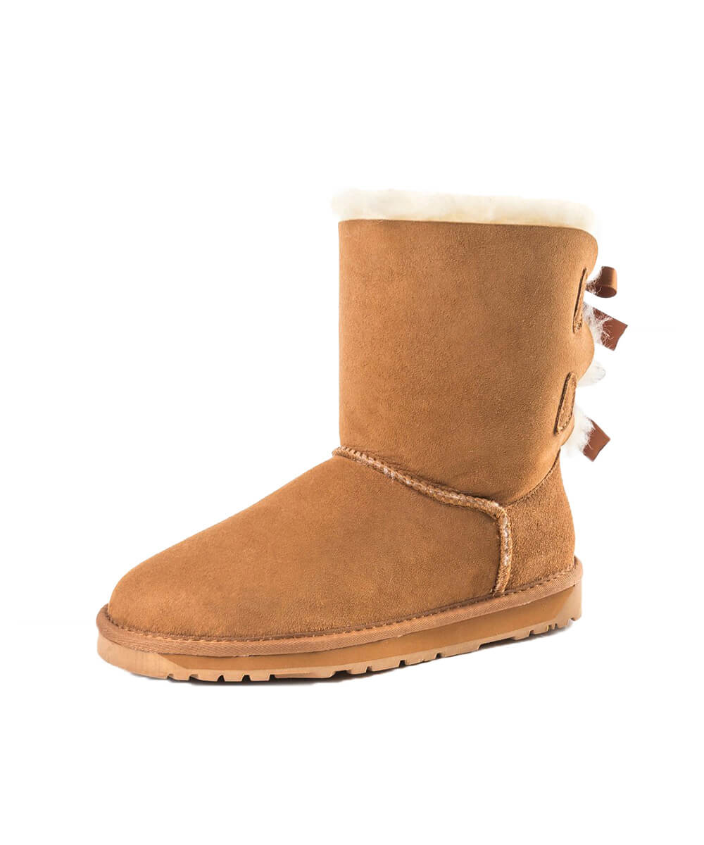 UGG Women's Short Ribbon Boots - Assuie UGG Wear