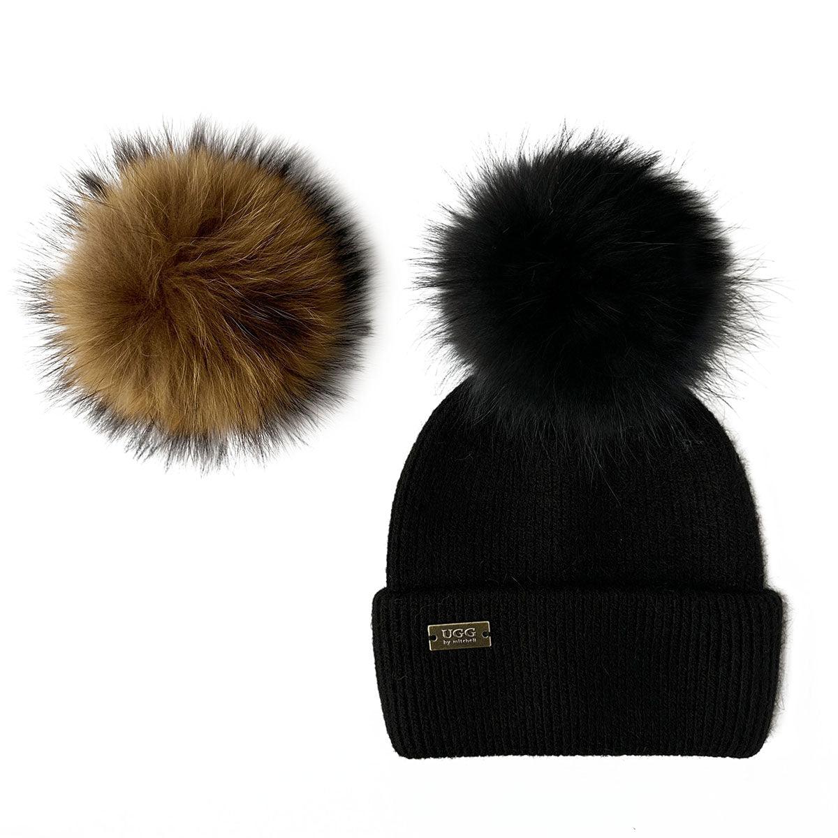 Mitchell-Y UGG Pom Pom Beanies 3P - Assuie UGG Wear