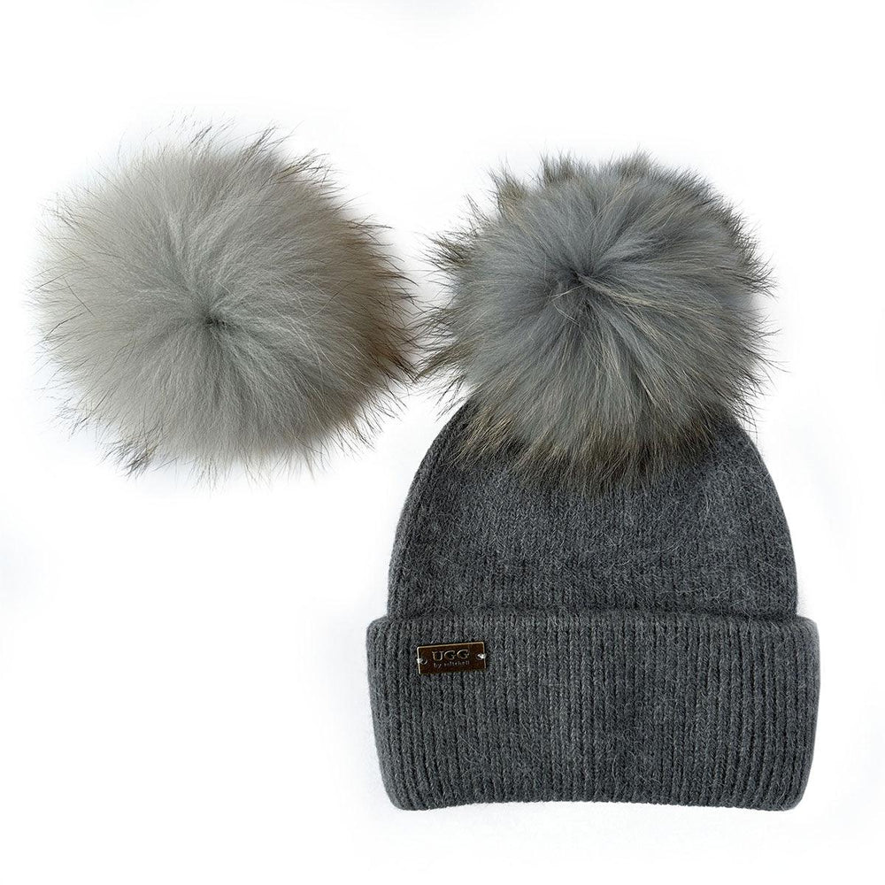 Mitchell-Y UGG Pom Pom Beanies 3P - Assuie UGG Wear