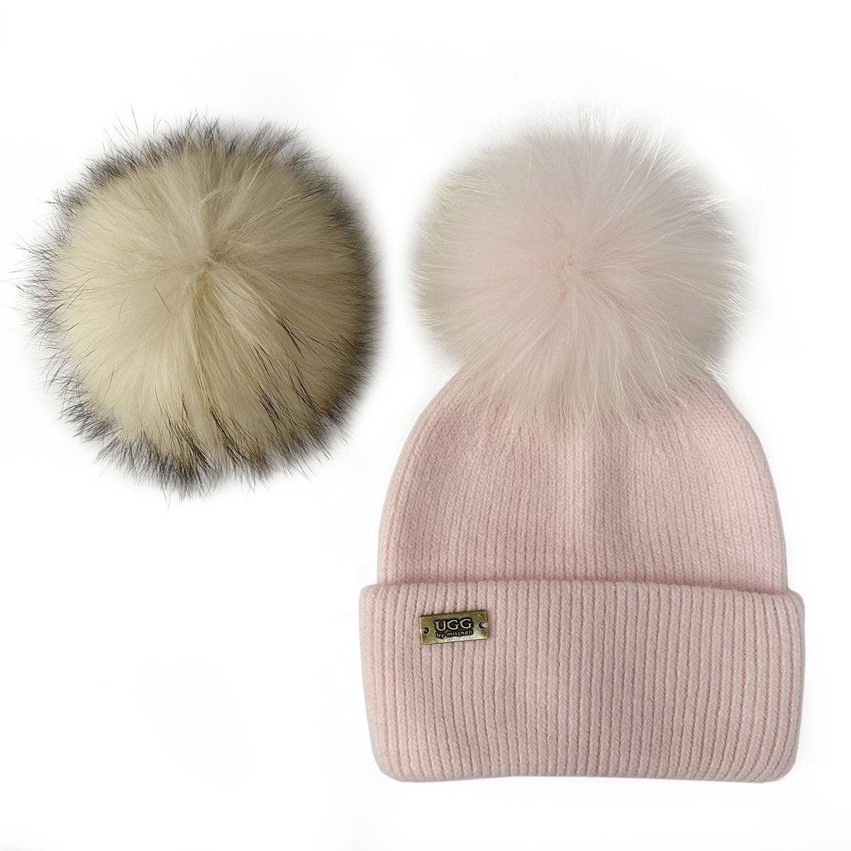 Mitchell-Y UGG Pom Pom Beanies 3P - Assuie UGG Wear