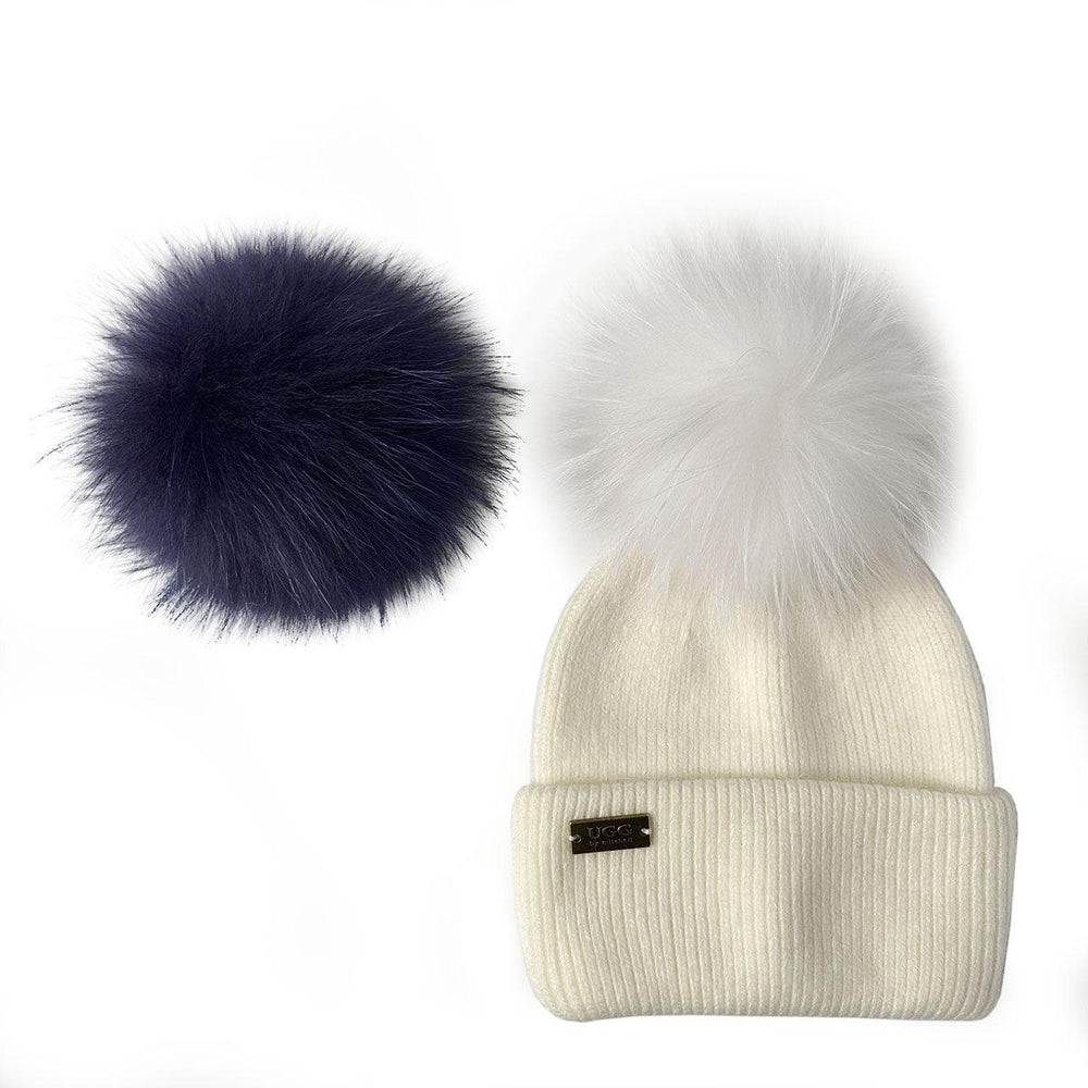 Mitchell-Y UGG Pom Pom Beanies 3P - Assuie UGG Wear