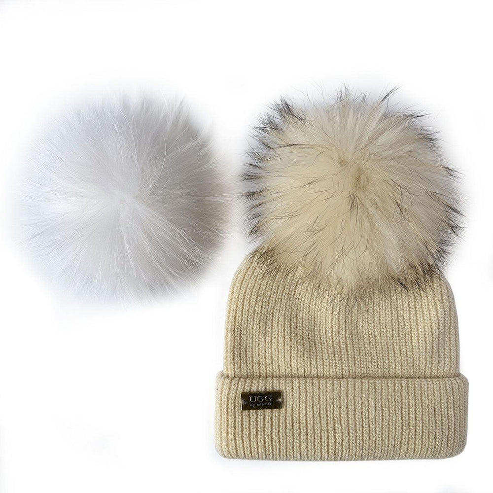 Mitchell-Y UGG Pom Pom Beanies 4P - Assuie UGG Wear