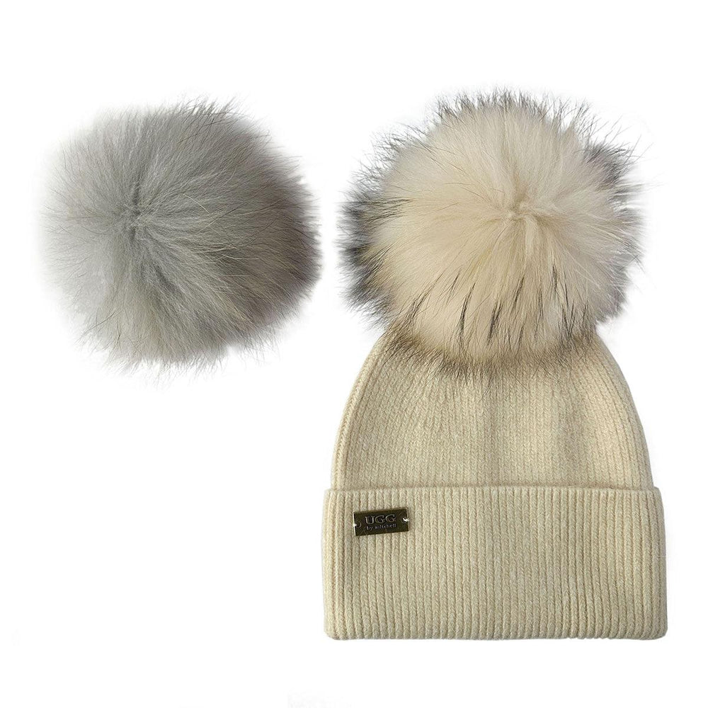 Mitchell-Y UGG Pom Pom Beanies 6P - Assuie UGG Wear