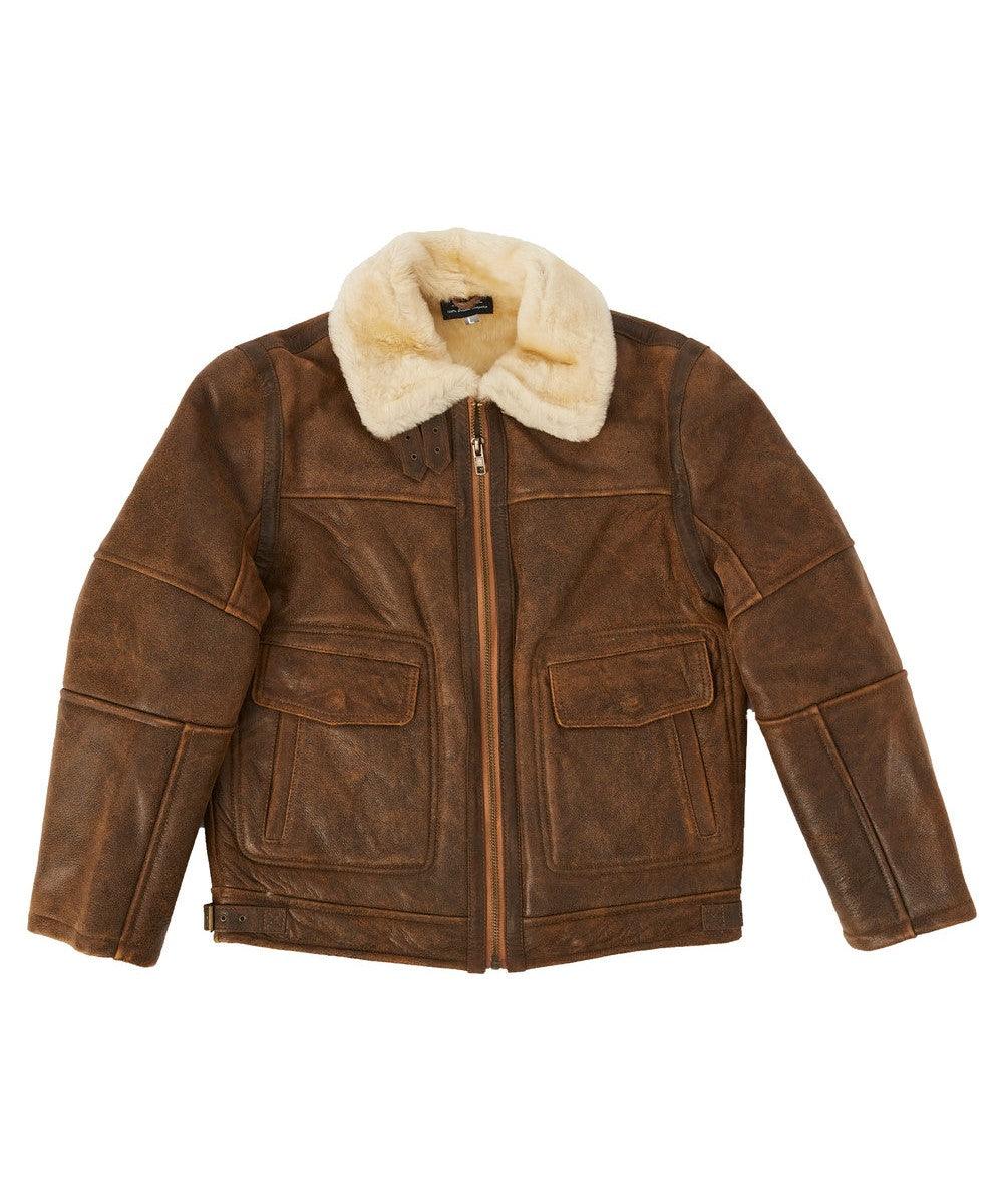 Nappa Bomber Sheepskin Men's Jacket - Assuie UGG Wear