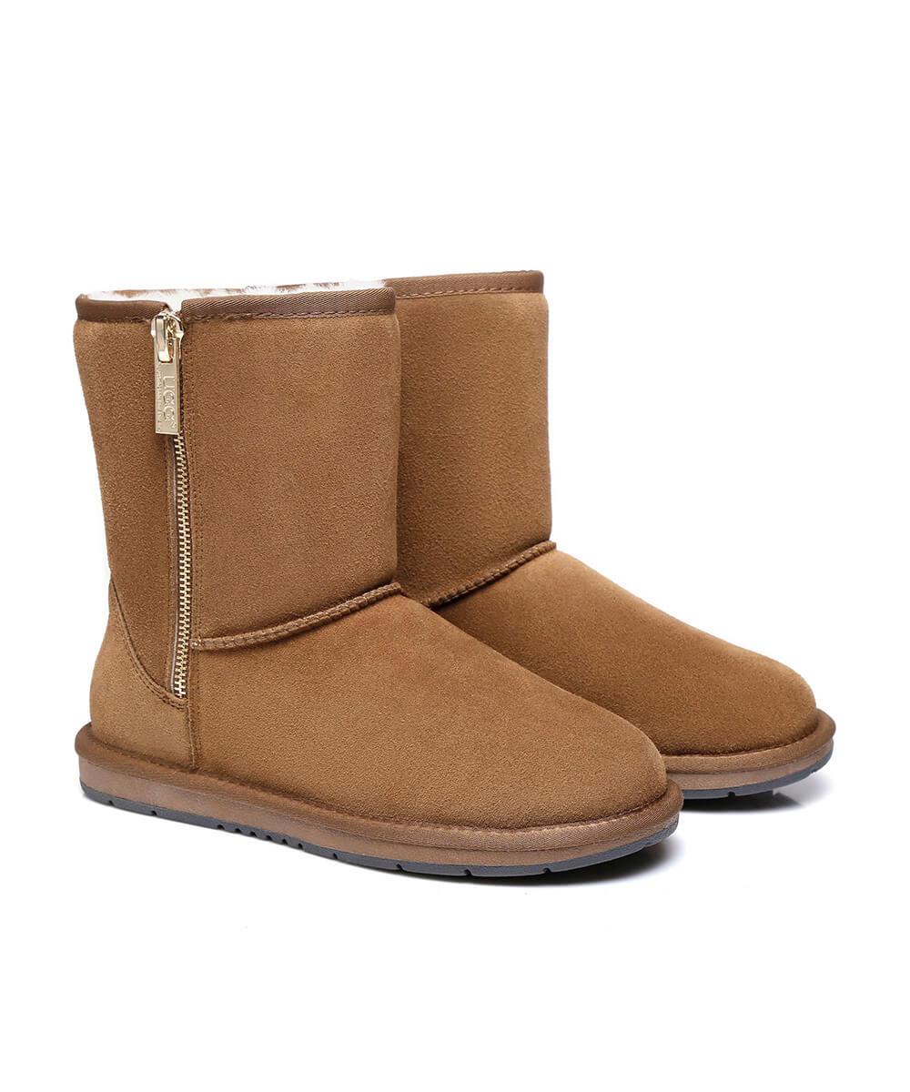 UGG Men's Classic Short Zip Boots - Assuie UGG Wear