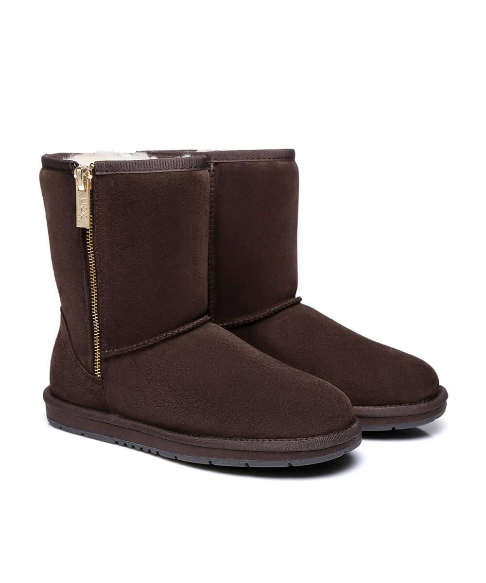 UGG Men's Classic Short Zip Boots - Assuie UGG Wear