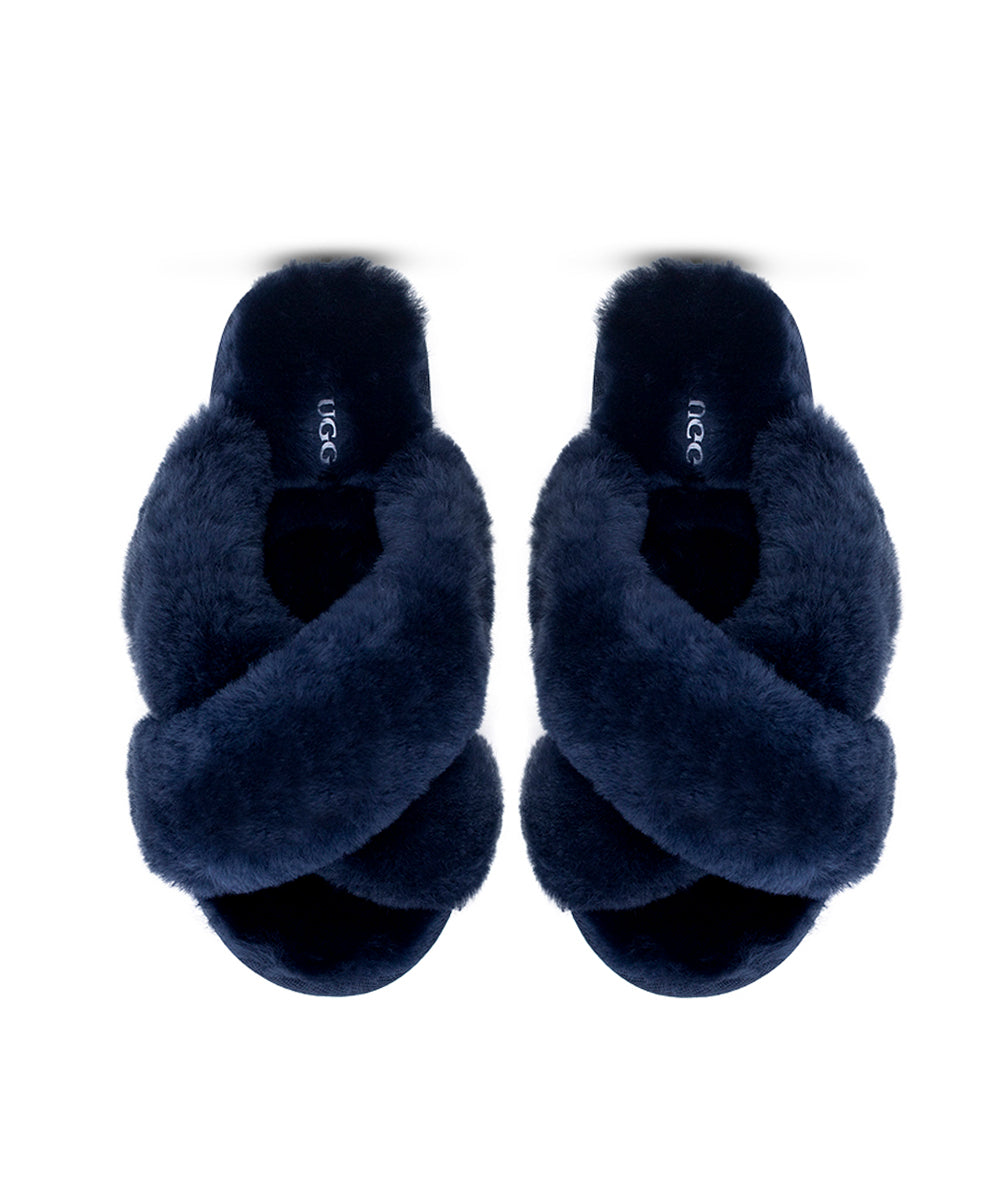 UGG Women's Premium Cross-Over Slippers - Assuie UGG Wear