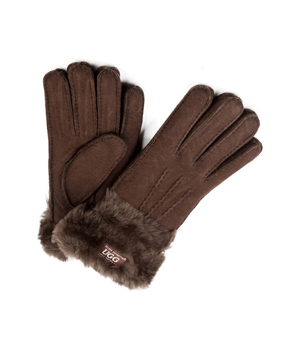 Double Cuff UGG Sheepskin Gloves - Assuie UGG Wear