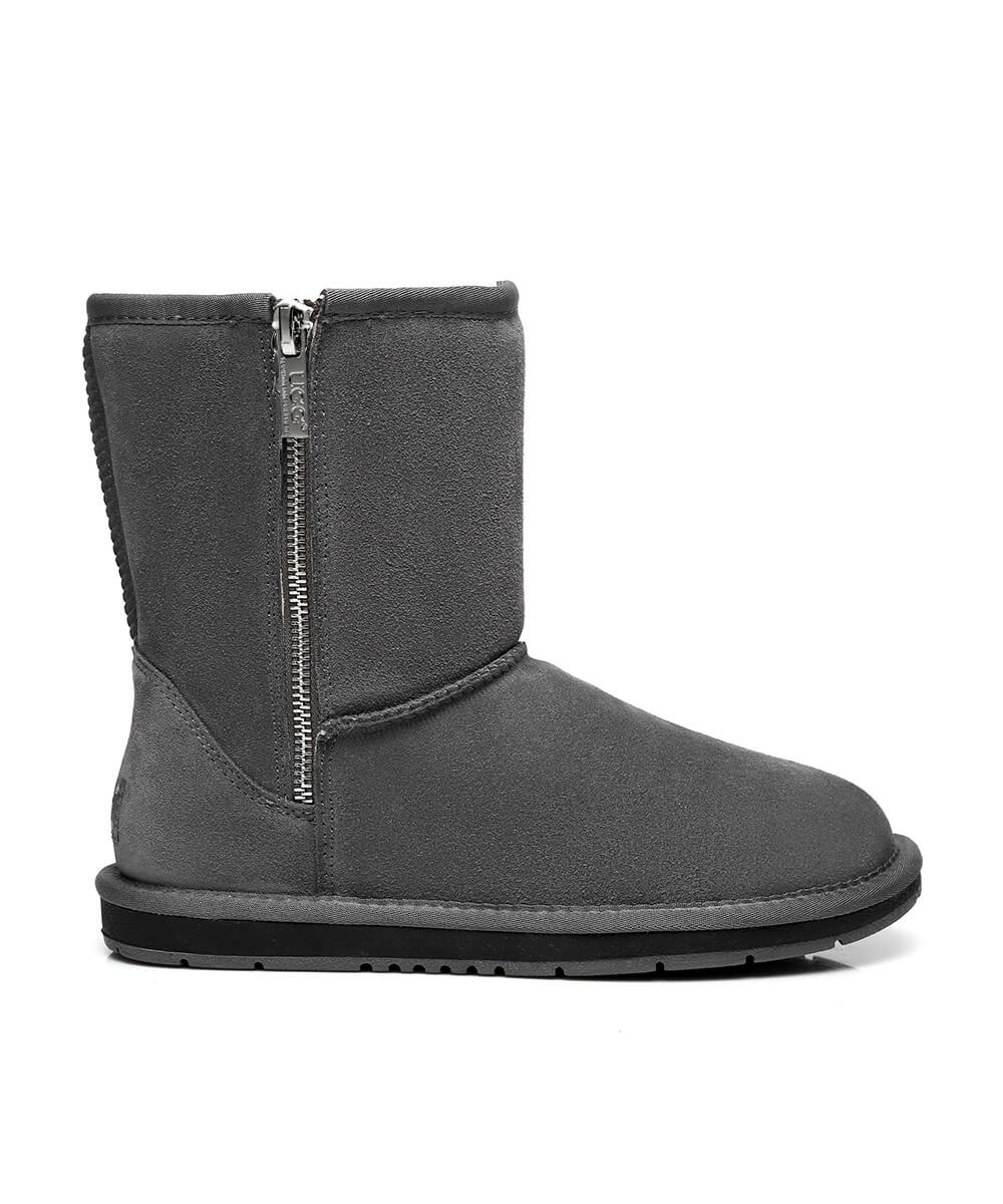 UGG Women's Classic Short Zip Boots - Assuie UGG Wear