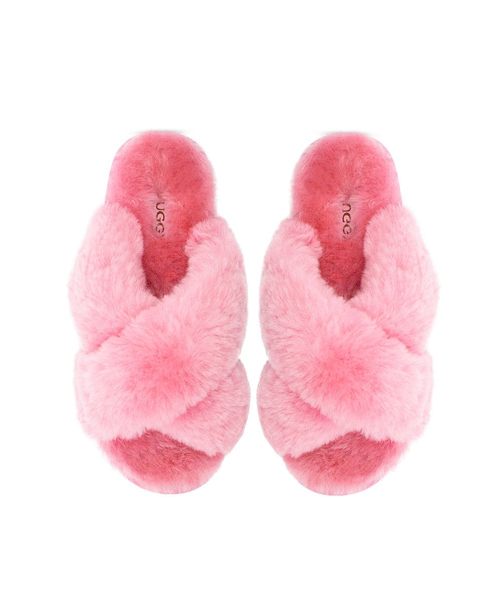 UGG Women's Premium Cross-Over Slippers - Assuie UGG Wear