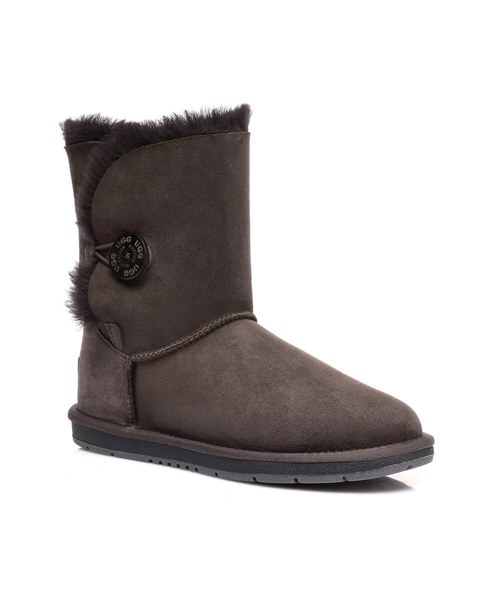 UGG Women's Classic Short Button Boots - Assuie UGG Wear