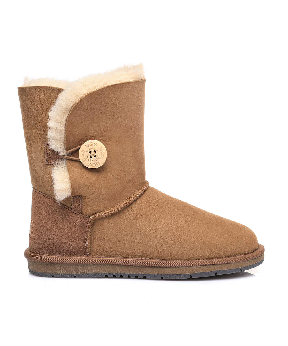 UGG Women's Classic Short Button Boots - Assuie UGG Wear