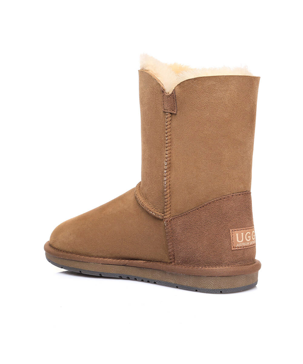 UGG Women's Classic Short Button Boots - Assuie UGG Wear