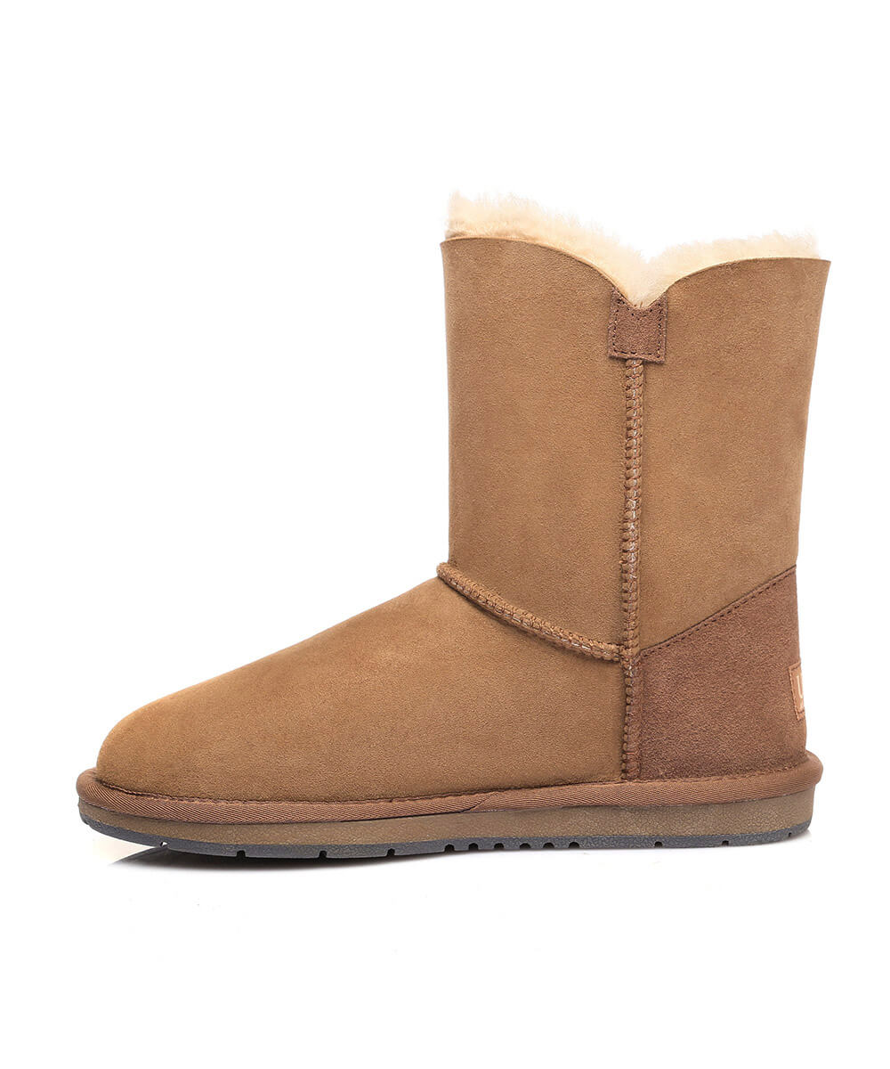 UGG Women's Classic Short Button Boots - Assuie UGG Wear