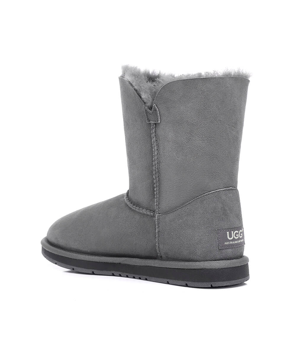 UGG Women's Classic Short Button Boots - Assuie UGG Wear