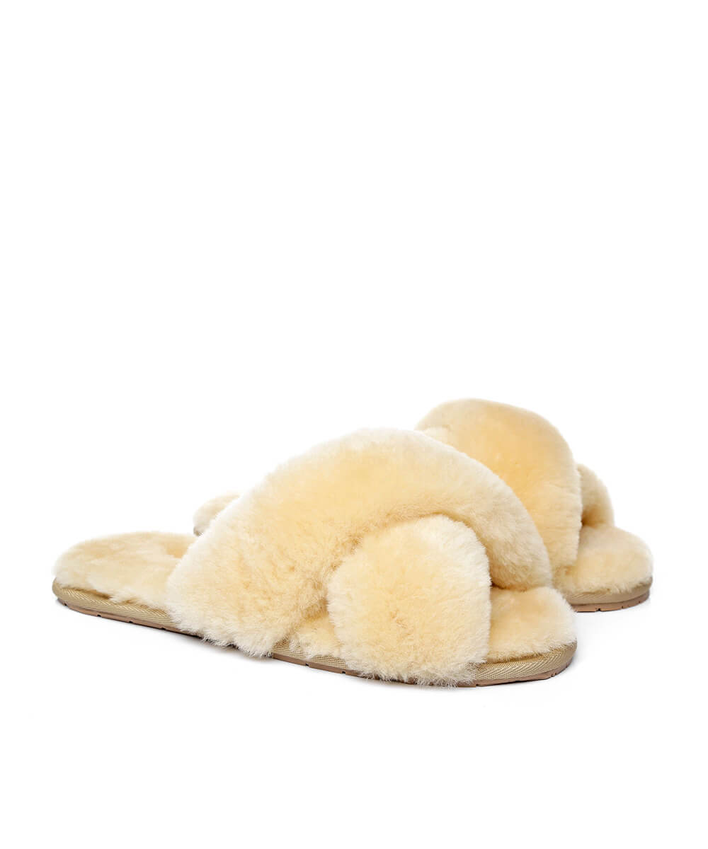 UGG Women's Premium Cross-Over Slippers - Assuie UGG Wear