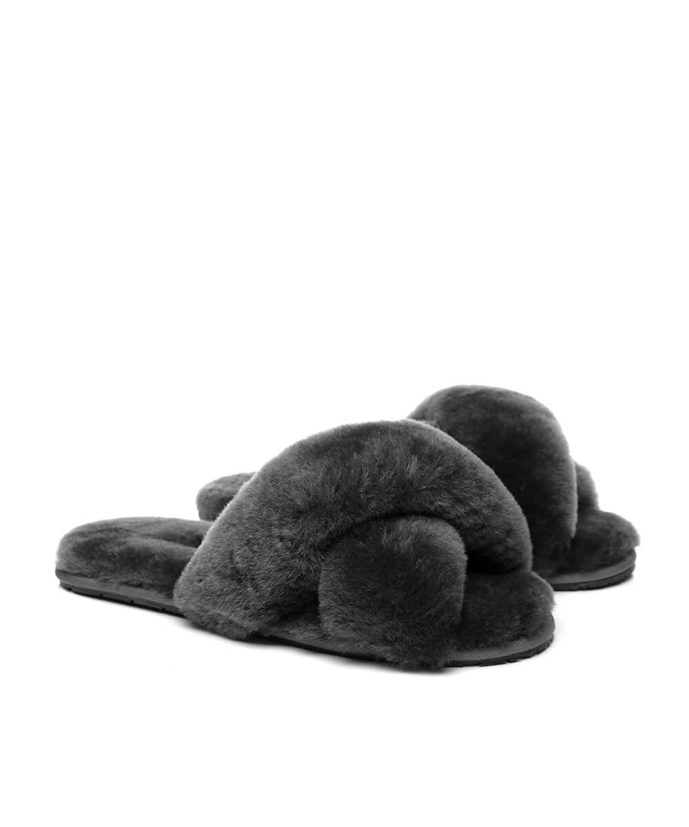 UGG Women's Premium Cross-Over Slippers - Assuie UGG Wear