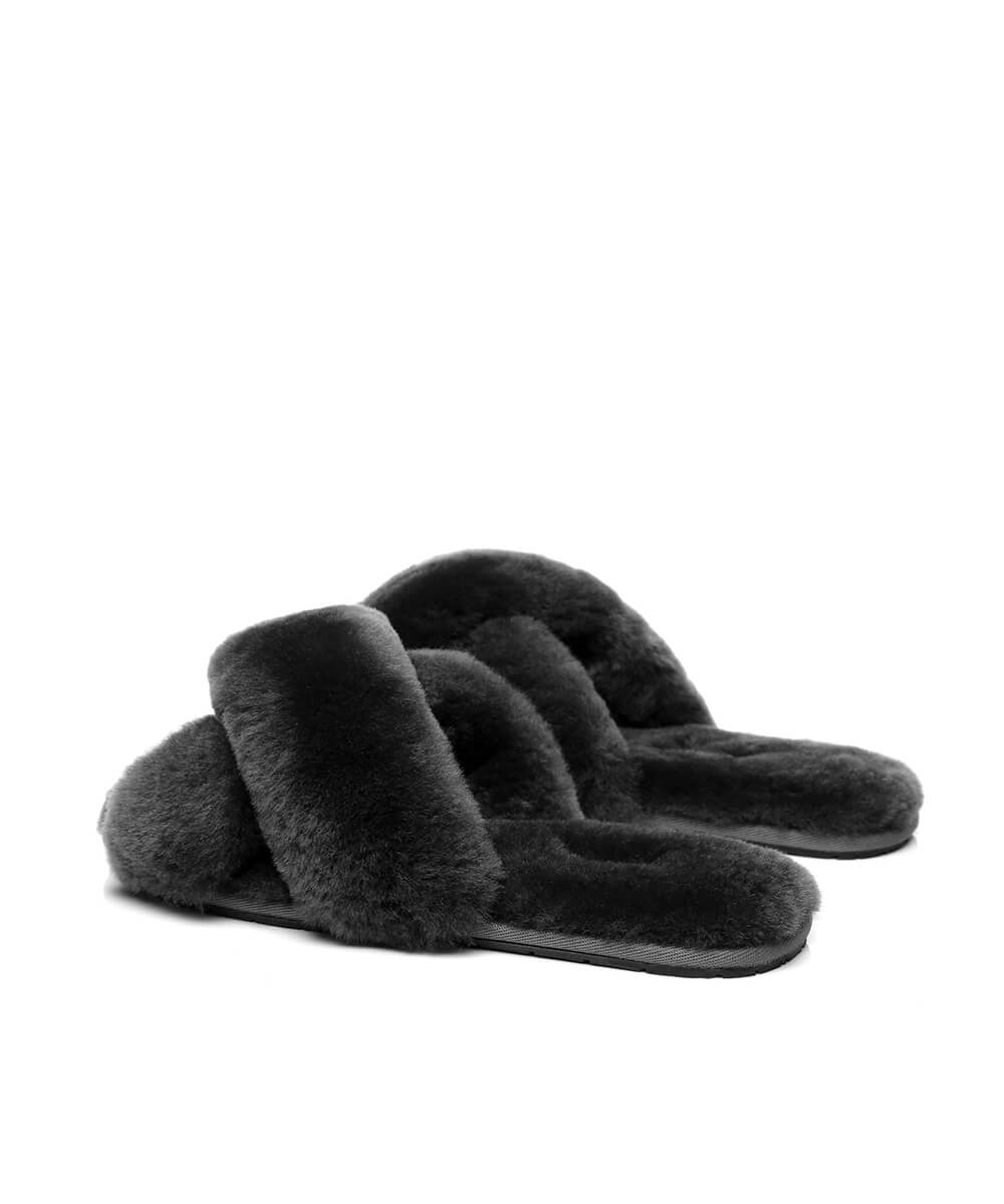 UGG Women's Premium Cross-Over Slippers - Assuie UGG Wear