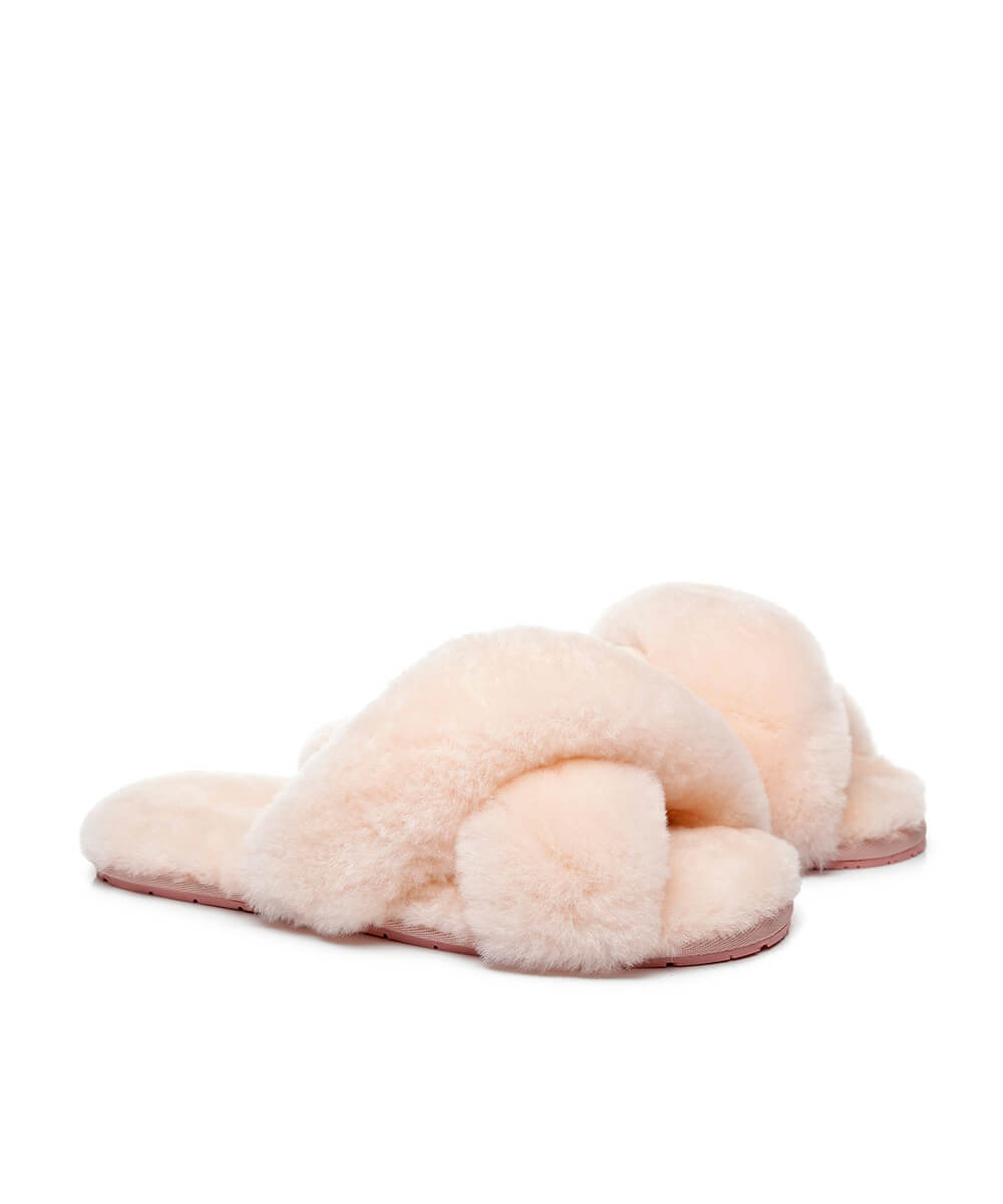 UGG Women's Premium Cross-Over Slippers - Assuie UGG Wear