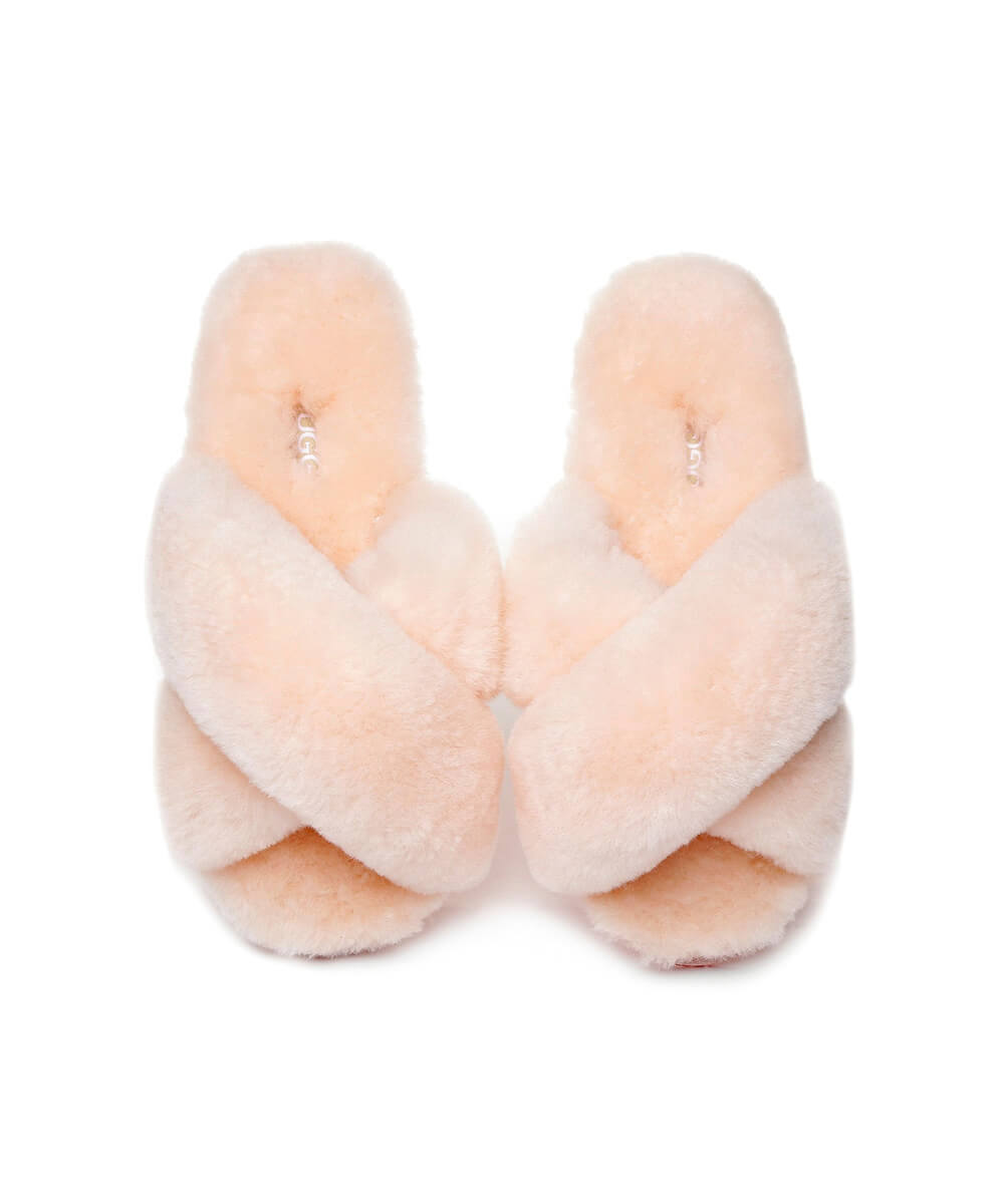 UGG Women's Premium Cross-Over Slippers - Assuie UGG Wear