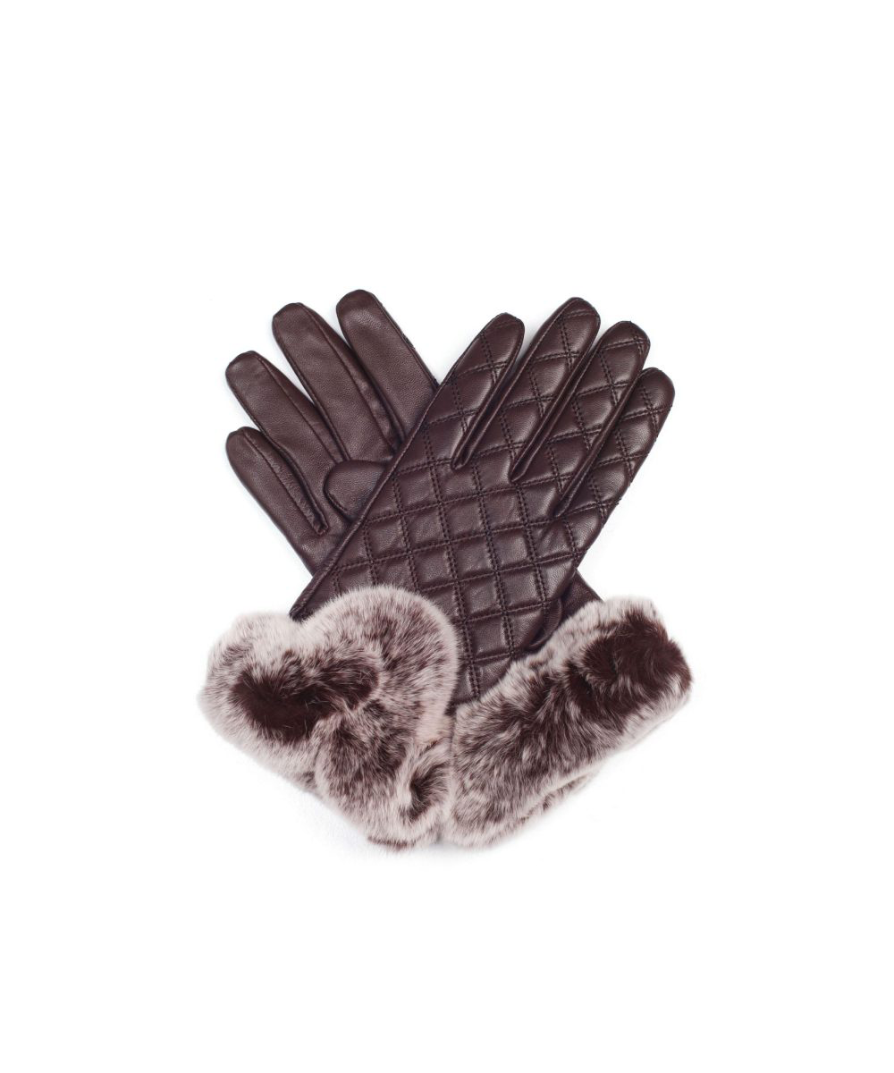 Rabbit Fur UGG touch Screen Gloves - Assuie UGG Wear